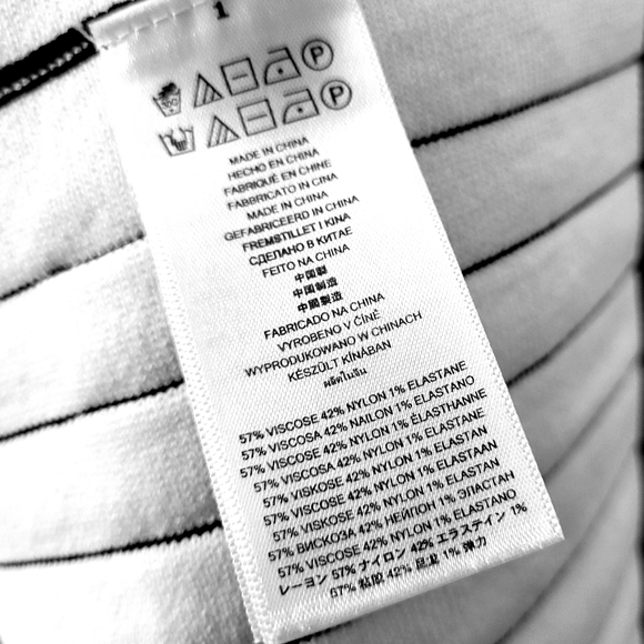 NWOT Michael Kors Women's Blue/White Knit Sweater Dress sz L - Picture 12 of 13